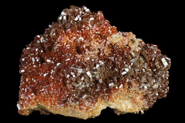 Ruby Red Vanadinite Crystals on Barite - Morocco #134687